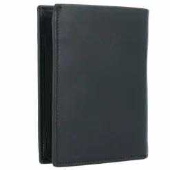 Outlet Esquire New Silk Geldbörse Leder 9,5 cm schwarz