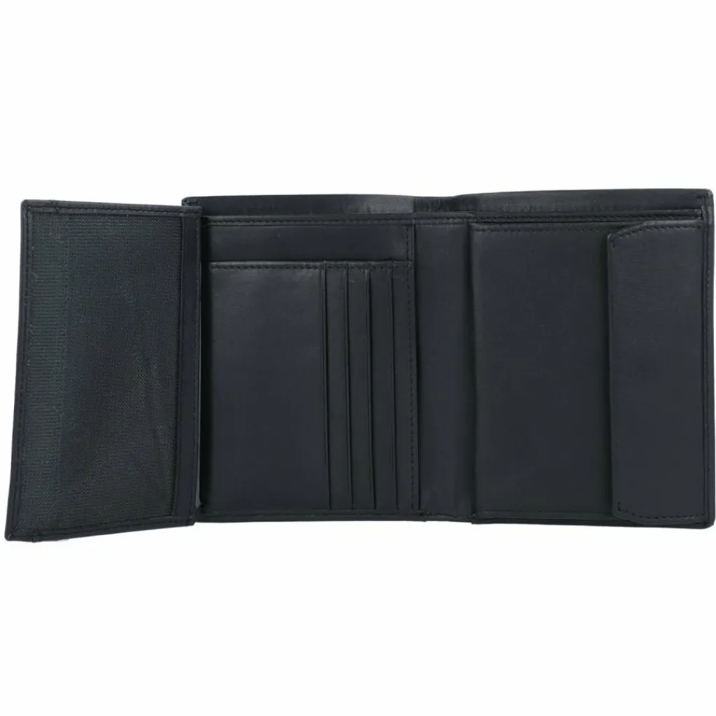 Outlet Esquire New Silk Geldbörse Leder 9,5 cm schwarz