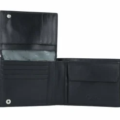 Sale Esquire New Silk Geldbörse Leder 12 cm schwarz