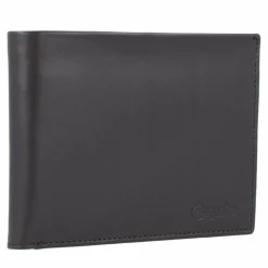 Esquire Herrengeldbörsen Querformat<New Silk Geldbörse Leder 12 cm braun