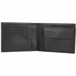 Esquire Herrengeldbörsen Querformat<New Silk Geldbörse Leder 12 cm braun