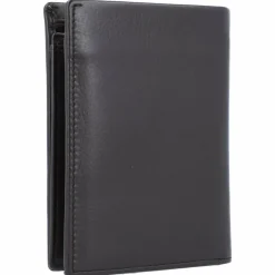 Esquire Herrengeldbörsen Hochformat<New Silk Geldbörse Leder 9 cm braun