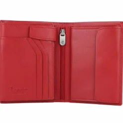 Best Esquire New Silk Geldbörse Leder 9 cm rot