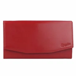 Clearance Esquire New Silk Geldbörse Leder 18 cm rot