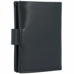 New Esquire New Silk Geldbörse Leder 7,5 cm schwarz