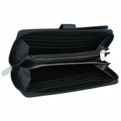 Online Esquire New Silk Geldbörse Leder 18 cm schwarz