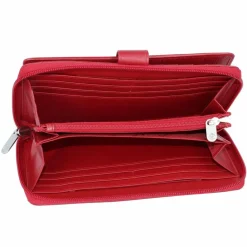 Outlet Esquire New Silk Geldbörse Leder 19 cm rot