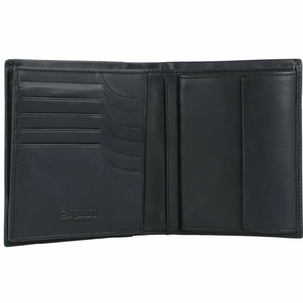 Herren Esquire New Silk Geldbörse Leder 10 cm