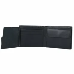 Herren Esquire New Silk Geldbörse Leder 10,5 cm