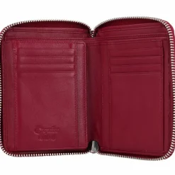 Online Esquire Nizza Geldbörse RFID Schutz Leder 15.5 cm rot