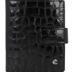 Esquire Nizza Geldbörse RFID Schutz Leder 9.5 cm schwarz