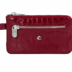 Sale Esquire Nizza Schlüsseletui Leder 12 cm rot