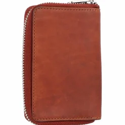 Esquire Damengeldbörsen Hochformat<Oslo Dallas Geldbörse RFID Leder 8 cm braun