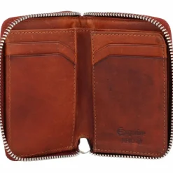 Esquire Damengeldbörsen Hochformat<Oslo Dallas Geldbörse RFID Leder 8 cm braun