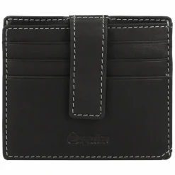 Discount Esquire Oslo Dallas Kreditkartenetui RFID Leder 9,5 cm schwarz