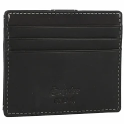 Discount Esquire Oslo Dallas Kreditkartenetui RFID Leder 9,5 cm schwarz
