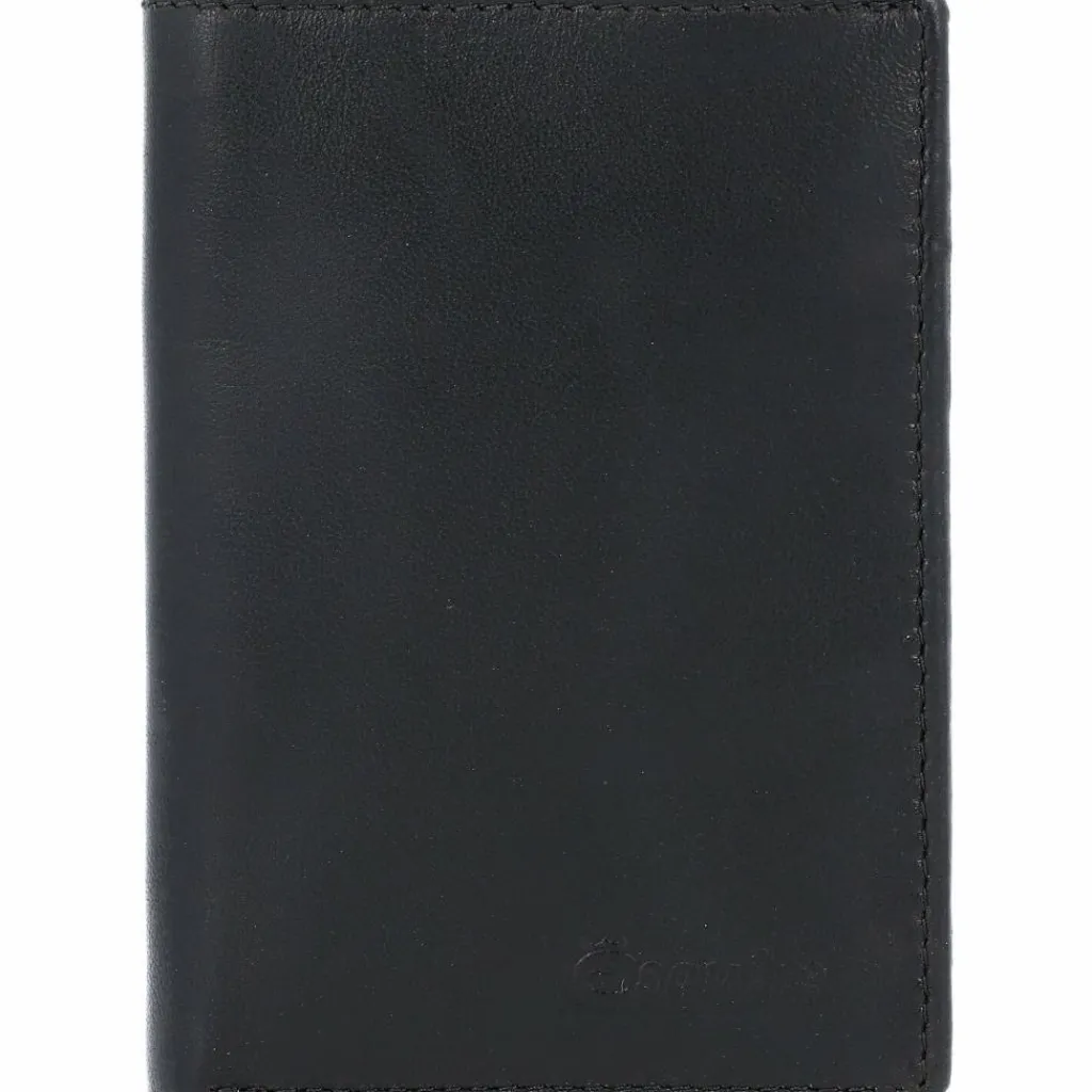 Hot Esquire Oslo Kreditkartenetui RFID Leder 7,5 cm schwarz