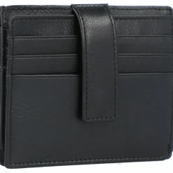 Esquire Oslo Kreditkartenetui RFID Leder 9,5 cm schwarz