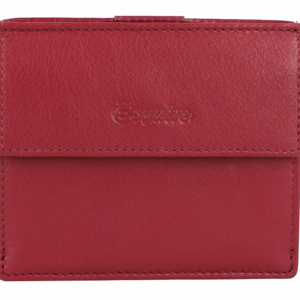 Sale Esquire Oslo Kreditkartenetui RFID Leder 9,5 cm rot