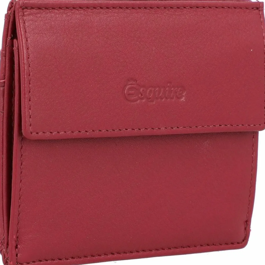 Sale Esquire Oslo Kreditkartenetui RFID Leder 9,5 cm rot