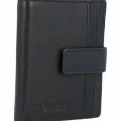 Esquire Visitenkartenetuis<Oslo Kreditkartenetui RFID Leder 8 cm schwarz