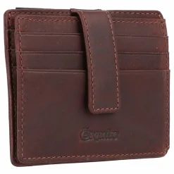 Sale Esquire Oslo Kreditkartenetui RFID Leder 10 cm braun