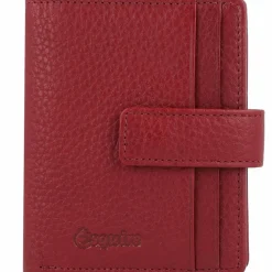 Esquire Visitenkartenetuis<Oslo Kreditkartenetui RFID Leder 8,5 cm rot