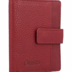 Esquire Visitenkartenetuis<Oslo Kreditkartenetui RFID Leder 8,5 cm rot