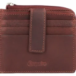 Esquire Visitenkartenetuis<Oslo Kreditkartenetui RFID Leder 10,5 cm braun