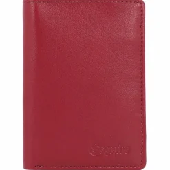 Esquire Visitenkartenetuis<Oslo Kreditkartenetui RFID Leder 7,5 cm rot