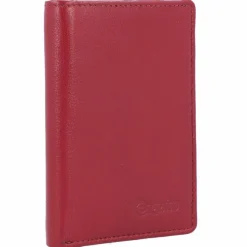 Clearance Esquire Oslo Kreditkartenetui RFID Leder 7,5 cm rot