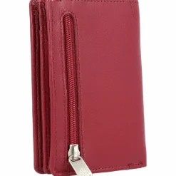 Clearance Esquire Oslo Kreditkartenetui RFID Leder 7,5 cm rot