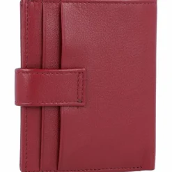 Esquire Oslo Kreditkartenetui RFID Leder 8 cm rot