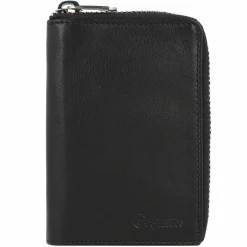 Esquire Oslo Nappa Geldbörse RFID Leder 8 cm schwarz