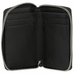 Esquire Oslo Nappa Geldbörse RFID Leder 8 cm schwarz