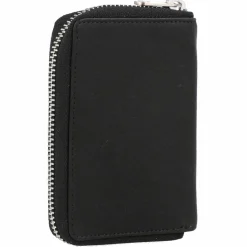 Esquire Damengeldbörsen Hochformat<Oslo Texas Geldbörse RFID Leder 8 cm schwarz