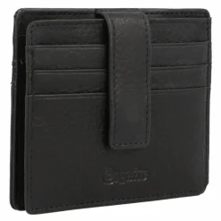 Esquire Visitenkartenetuis<Oslo Texas Kreditkartenetui RFID Leder 9,5 cm schwarz