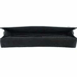 Clearance Esquire Oxford Aktentasche Leder 40 cm Laptopfach schwarz