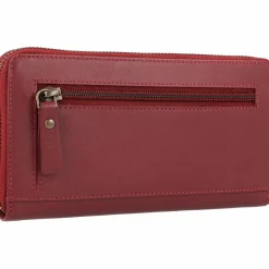 Hot Esquire Peru Geldbörse RFID Leder 19 cm rot