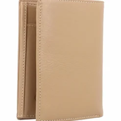 Esquire Damengeldbörsen Hochformat<Peru Geldbörse RFID Leder 9,5 cm taupe