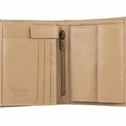 Esquire Damengeldbörsen Hochformat<Peru Geldbörse RFID Leder 9,5 cm taupe