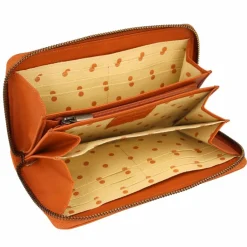 Clearance Esquire Peru Geldbörse RFID Leder 19 cm cognac