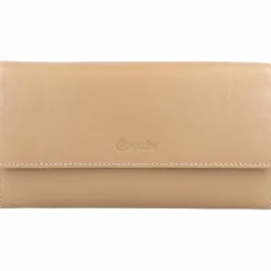 Outlet Esquire Peru Geldbörse RFID Leder 18,5 cm taupe