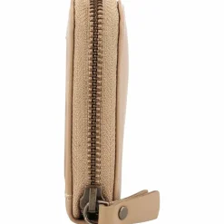 Esquire Damengeldbörsen Querformat<Peru Geldbörse RFID Leder 19 cm taupe
