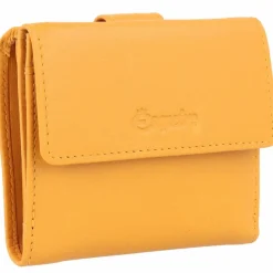 Esquire Damengeldbörsen Querformat<Peru Geldbörse RFID Leder 10 cm curry