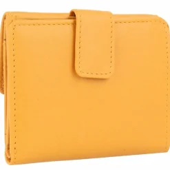 Esquire Damengeldbörsen Querformat<Peru Geldbörse RFID Leder 10 cm curry