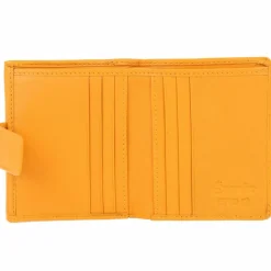 Esquire Damengeldbörsen Querformat<Peru Geldbörse RFID Leder 10 cm curry