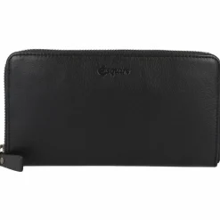 Clearance Esquire Peru Geldbörse RFID Leder 19 cm schwarz