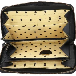 Clearance Esquire Peru Geldbörse RFID Leder 19 cm schwarz