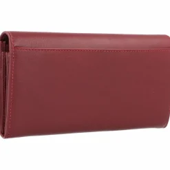 Esquire Damengeldbörsen Querformat<Peru Geldbörse RFID Leder 18,5 cm rot